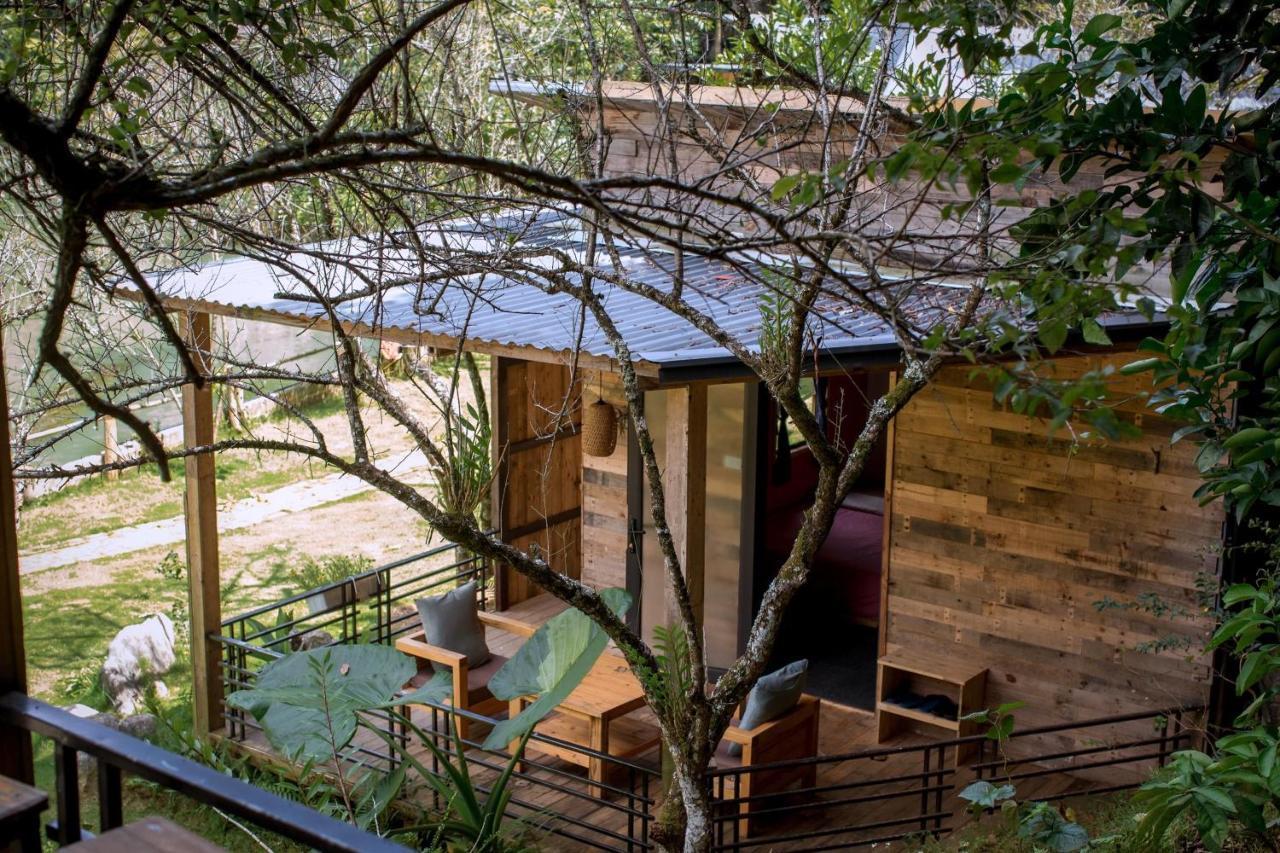 House By Lake Hotel Moc Chau Exterior foto