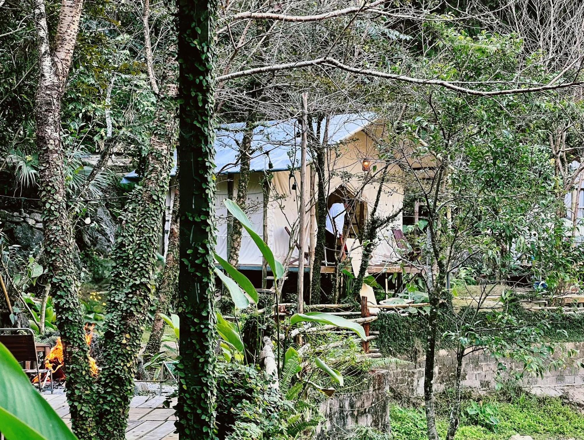 House By Lake Hotel Moc Chau Exterior foto